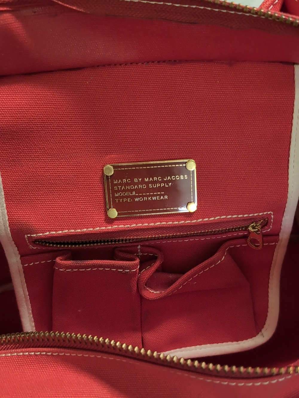 Marc By Mark Jacobs Standard Supply Canvas Tote Bag - Picture 7 of 11